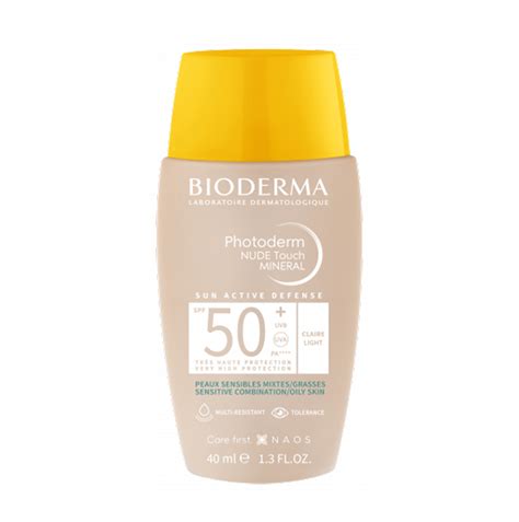 Bioderma Photoderm Nude Touch Mineral Tono Claro Spf X Ml La Farma