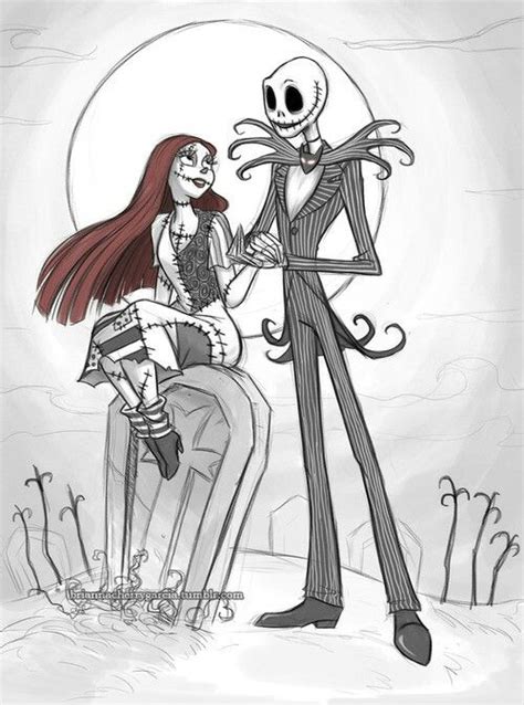 Grave Yard Nightmare Before Christmas Drawings Tim Burton Art Jack