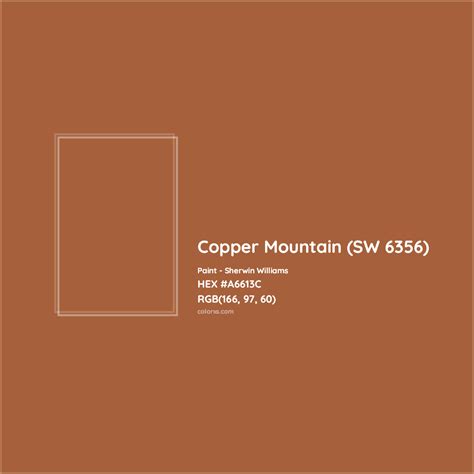 Sherwin Williams Copper Mountain SW 6356 Paint Color Codes Similar