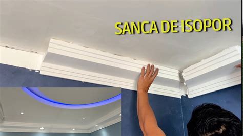 Transforme Seu Teto Tutorial De Instala O De Sanca De Isopor Para