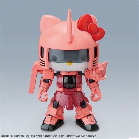 Bandai Sdcs Hello Kitty Ms 06s Chars Zaku Ii