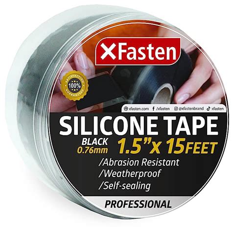 Buy Xfasten Self Fusing Silicone Tape Pro Black Inch X Feet