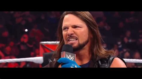 Custom Made Edge Vs Aj Styles Wrestlemania Early Build Promo Youtube