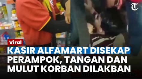 Lakban Tangan Dan Mulut Kasir Alfamart Ketapang Dua Perampok Bersajam