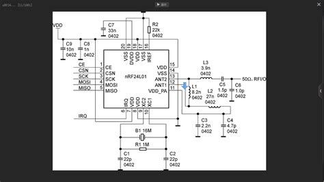 Nrf24l01无线模块电路图文档下载