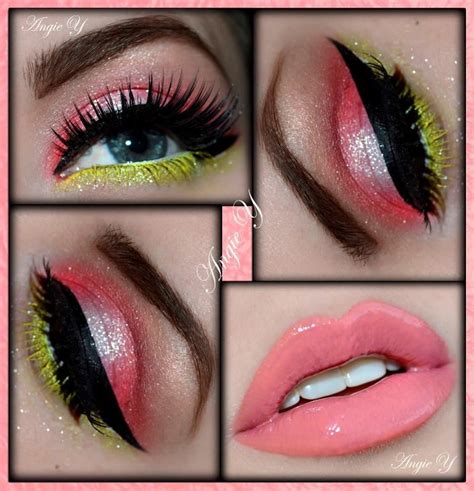 ☮ Makeup ☯★☮ Pink Eye Makeup Eye Makeup Super Nails