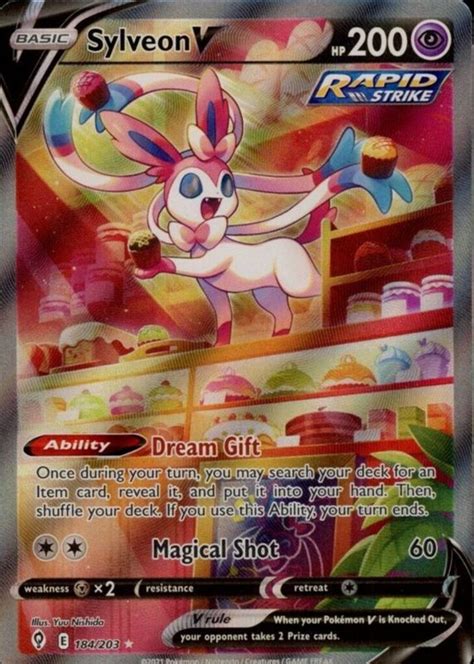 Sylveon V Pokemon Cards Price Guide Sports Card Investor