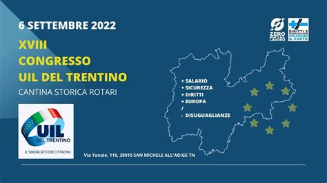 XVIII Congresso UIL Del Trentino 6 Settembre 2022 Uiltn