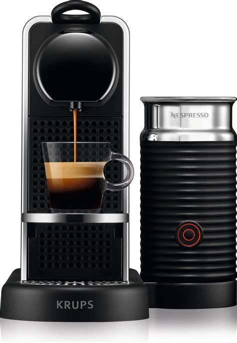 Krups Nespresso CitiZ Platinum Milk XN630D RVS Koffiemachine PIEST Nl