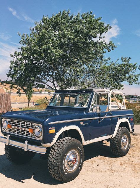 Vintage Ford Bronco Dream Cars Vintage Cars Retro Cars