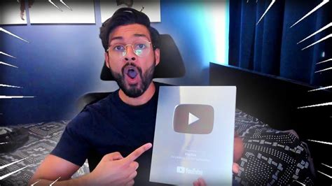 100k Subscriber Play Button Unboxing Youtube