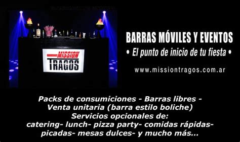 Mission Tragos Barras Mission Tragos Barras Móviles