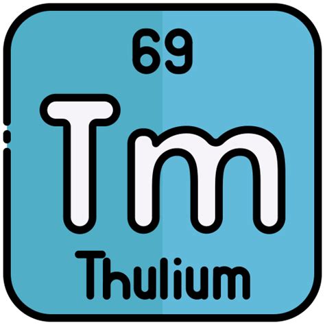 Thulium Generic color lineal-color icon