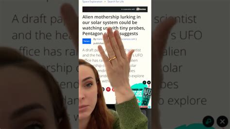 Alien Mothership In Our Solar System Reaction Tiktok YouTube