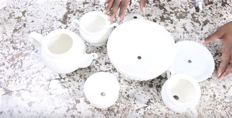 How to Make a LAMP - Out of TEA CUPS | Hometalk