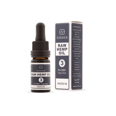 Olejek Konopny CBDA CBD 3 RAW 10ml Hemplo Pl