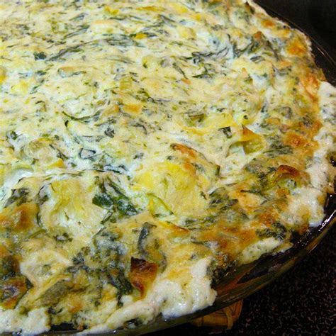 Veronicas Hot Spinach Artichoke And Chile Dip Recipe