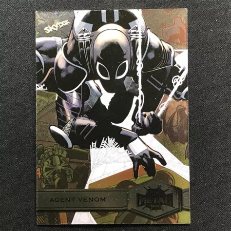 2021 2022 Marvel Spider Man Metal Universe Agent Venom High Series Base