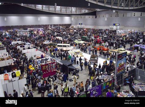 December 3 2023 Yokohama Japan The 31st Annual Yokohama Hot Rod Custom Show 2023 The Custom