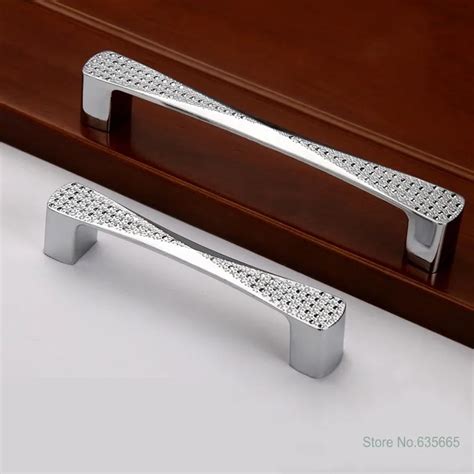 Modern Zinc Alloy Furniture Hardware Handles Wardrobe Knobs Drawer