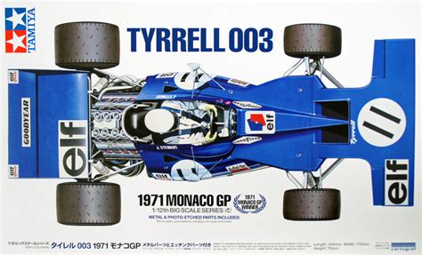 TYRELL 003 MONACO GP 1971 TAMIYA 1 12