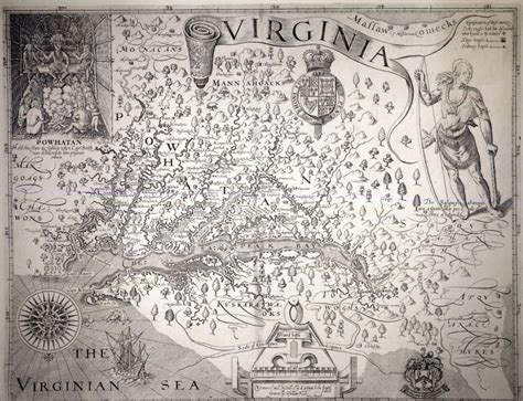 1636 Powhatan Map