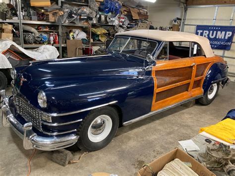 Chrysler Town And Country Woody Convertible Resto Mod K Original