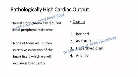 Cardiac Output Venous Return And Their Regulation PPT