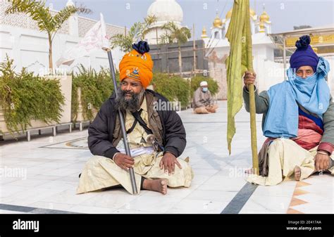 NEW DELHI, INDIA - JANUARY 2021 : Portrait of Sikh man sitting inside ...