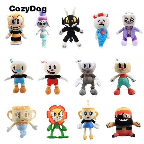 Jual Cm Big Size Game Cuphead Plush Toy Mugman The Devil