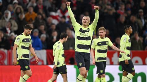 Bayern 1 1 Man City Agg 1 4 Haaland Scores Again As City Ease