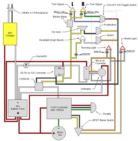 Razor E300 Wiring Diagram