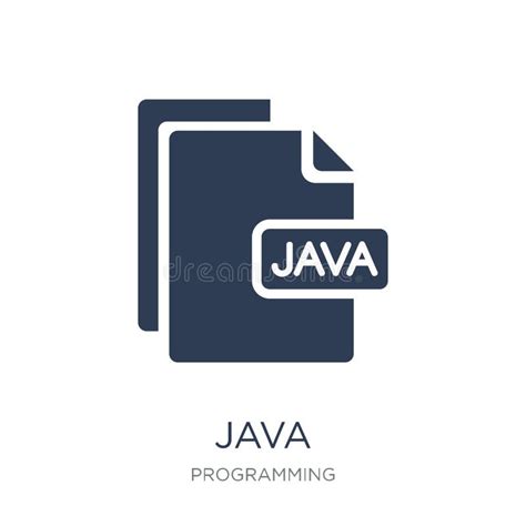 Java Icon Trendy Flat Vector Java Icon On White Background From