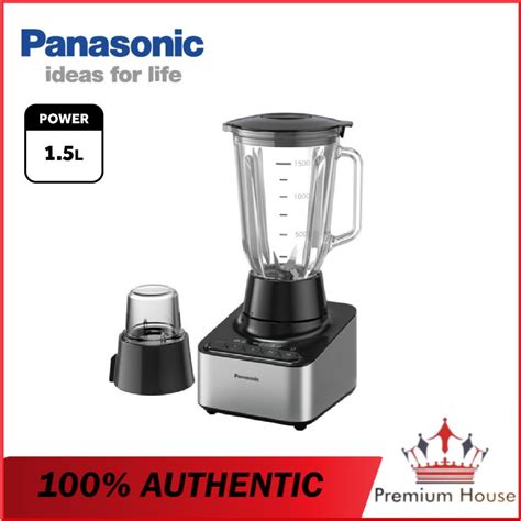 PANASONIC MX KM5060 BLENDER 800W 1 5L GLASS JUG MX KM5060SSL STAINLESS