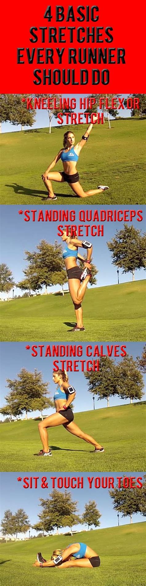 Effective Post Run Stretches