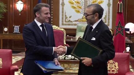 Visite d Emmanuel Macron au Maroc de nombreux accords stratégiques