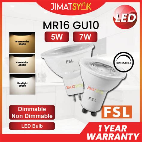 High Quality Fsl Led Bulb Gu Mr W W Spot Eyeball Bulb Daylight