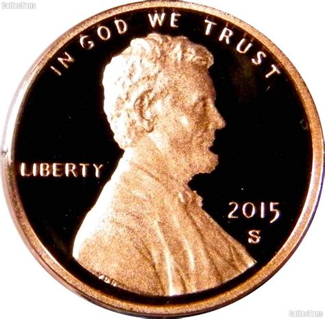 2015-S Lincoln Shield Cent * PROOF Lincoln Union Shield Penny - $5.99