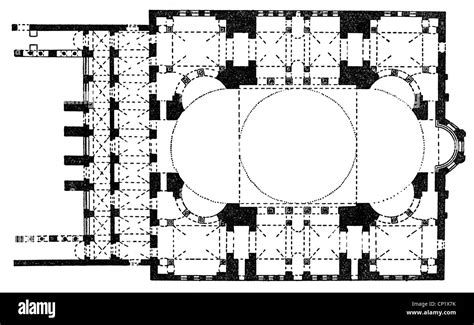 Hagia Sophia Original Plan