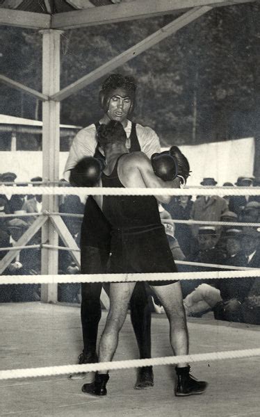 Dempsey Jack And Jack Bernstein Sparring Wire Photo 1923 Training For