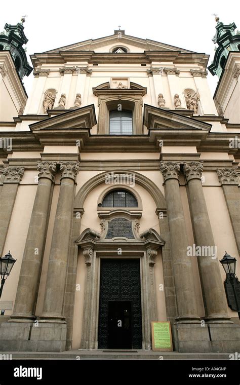 Church of St Anna in Krakow Poland Stock Photo - Alamy