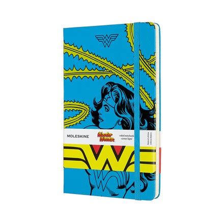 Caderno Large Folhas de Linhas Edição Limitada Wonder Woman DC Comics