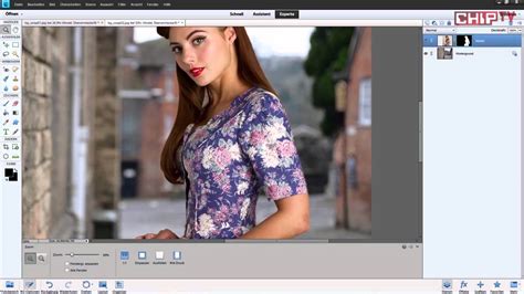 Hintergrund Freistellen Photoshop Elements Tutorial Deutsch Chip