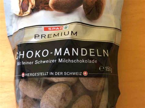 Spar Premium Schoko Mandeln Mit Feiner Schweizer Milchschokolade