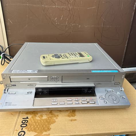 Yahoo オークション 中古品 Sony ソニー Wv Dr5 Vhs Dv Minidv 一体