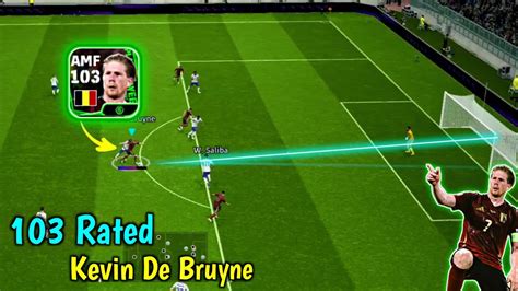 POTW Booster Card K De Bruyne Review Efootball 2024 YouTube