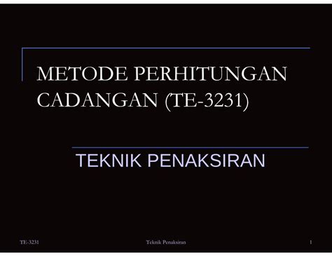 PDF Materi MPC 07 Teknik Penaksiran DOKUMEN TIPS