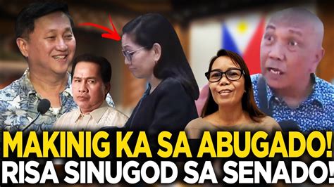 Butata Si Risa Kay Sen Tolentino Igalang Natin Ang Karapatan Ni