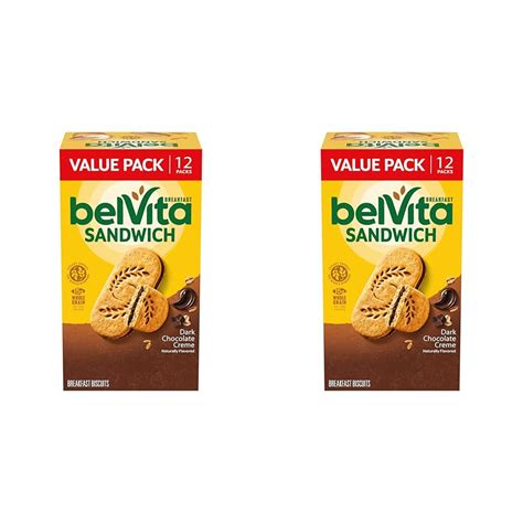 Amazon Belvita Breakfast Sandwich Dark Chocolate Creme Breakfast