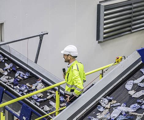 Inauguration de la première usine intégrée belge de recyclage de